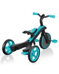 Tricikl Globber - Trike Explorer, 4 u 1, plavo-zeleni - 7t