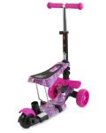 Romobil sa sjedalom Lorelli - Draxter Plus Pink Galaxy - 2t