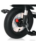 Tricikl sa zračnim gumama Lorelli - Zippy, Graphite - 11t