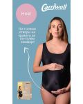 Jednodijelni kupaći kostim za trudnice Carriwell - Veličina M, crni - 6t