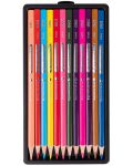 Olovke u boji Deli Color Emotion - EC00200, 12 boja - 2t