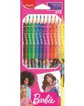 Set olovaka u boji Maped Barbie - 12 boja - 1t