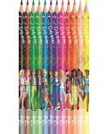 Set olovaka u boji Maped Barbie - 12 boja - 2t