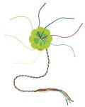 Cvijet / djetelina za pletenje s užetom Goki - 1t