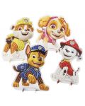 Kreativni set Totum - Uradi sam dijamantne kartice Paw Patrol, 4 komada - 3t