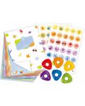 Kreativni set Hape International - Knjiga, pastele i naljepnice - 2t