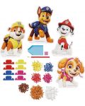 Kreativni set Totum - Uradi sam dijamantne kartice Paw Patrol, 4 komada - 2t