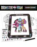 Kreativni set Educa - Modni dizajner, Monster High - 5t