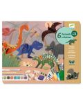Kreativni set Djeco - Dinosauri - 1t