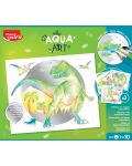 Kreativni set Maped Creativ - Aqua Art, dinosauri - 2t