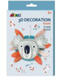 Kreativni set Avenir - Uradi sam 3D dekoracije, Koala - 1t