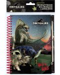 Kreativna bilježnica Derform Dinosaur 17 - 1t