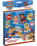 Set kreativnih dijamantnih naljepnica Totum - Paw Patrol, 9 kom. - 1t