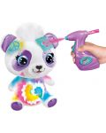 Kreativni set Canal Toys - Plišana igračka za bojanje, Slatka panda - 4t