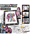 Kreativni set Educa - Modni dizajner, Monster High - 4t