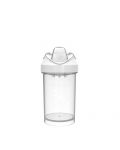 Čaša za bebe s prijelaznim vrhom Twistshake Crawler Cup  - Bijela, 300 ml - 1t