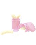 Posuda za čuvanje hrane Twistshake Pastel - Ružičasta, 2 x 100 ml - 2t