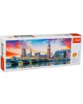 Panoramska zagonetka Trefl od 500 dijelova - Big Ben, London - 1t