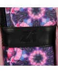 Školski ruksak s cvjetnim motivima Zizito - Zi, ružičasti - 8t