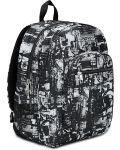 Školski ruksak Seven Freethink - Jet Black, 34 l - 1t