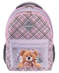 Školski ruksak Erich Krause EasyLine - Teddy Bear, 2 pretinca, 20 l - 2t