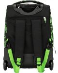 Školski ruksak s kotačima Panini Minecraft - Premium Pixels Green, 1 pretinac - 3t