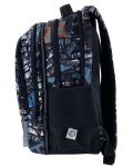 Školski ruksak Kaos 2 u 1 - Gorilla, s 4 pretinca - 3t
