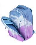 Školski ruksak Yolo - Tie dye purple, 2 in 1  - 6t