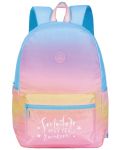 Školski ruksak Marshmallow Rainbow - S 1 pretincem - 1t
