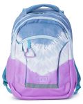 Školski ruksak Yolo - Tie dye purple, 2 in 1  - 1t