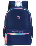 Školski ruksak Marshmallow Fantasy - Tamnoplavi, s 2 pretinca - 1t
