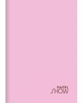 Školska bilježnica Keskin Color Pastel Show - A5, 60 listova, široki redovi, asortiman - 3t