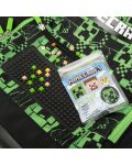 Školski ruksak s kotačima Panini Minecraft - Premium Pixels Green, 1 pretinac - 6t
