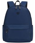 Školski ruksak Miss Lemonade Duchess -  S 1 pretincem, tamno plavi - 2t