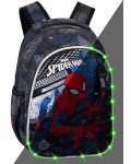 Školski svijetleći LED ruksak Cool Pack Jimmy - Spider-Man - 2t