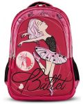 Školski ruksak Graffiti Ballerina - 3 pretinca - 2t