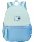 Školski ruksak Marshmallow Hearty - Plavi, s 1 pretincem - 1t