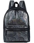Školski ruksak S. Cool Super Pack - Metallic Black, s 1 pretincem - 1t