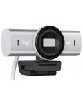 Web kamera Logitech - MX Brio, 4K Ultra HD, Pale Grey - 2t