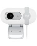 Web kamera Logitech - Brio 100, 1080p, bijela - 2t