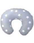 Jastuk za dojenje Lorelli - Happy, Zvijezde, Blue Grey Mist - 1t
