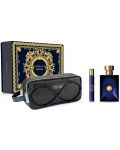 Versace Set Pour Homme Dylan Blue, s toaletnom torbicom, 2 dijela - 1t