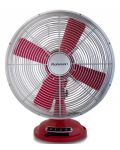 Ventilator Rohnson - R-866, 3 brzine, 30 cm, crveni - 3t