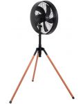Ventilator Camry - CR 7329, 3 brzine, 40cm, crno/smeđi - 3t