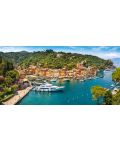 Panoramska zagonetka Castorland od 4000 dijelova - Pogled na Portofino, Italija - 2t