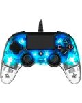 Kontroler Nacon za PS4 - Wired Illuminated, crystal blue - 1t