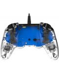 Kontroler Nacon za PS4 - Wired Illuminated, crystal blue - 2t