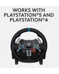 Volan s pedalama i slušalicama Logitech - G29 Driving Force, Astro A10, PS5/PS4, bijeli - 2t