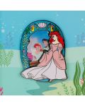Bedž Loungefly Disney: The Little Mermaid - Lenticular Princess - 2t