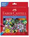 Set olovaka u boji Faber-Castell - Dvorac, 60 komada - 1t
